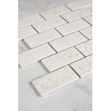 Jamal Beige Brickbond Porcelain Mosaic Tile